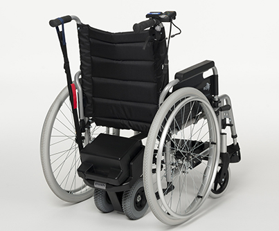 rolstoel met motor v-drive