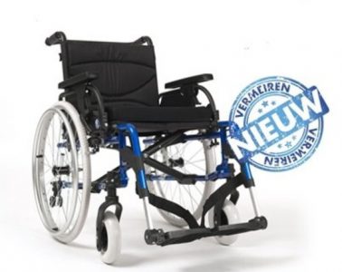 nieuwe rolstoel aangeboden