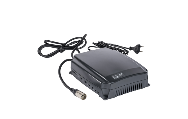 acculader 24v 8A voor AGM accu scootmobiel