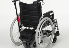 rolstoel met duwondersteuning